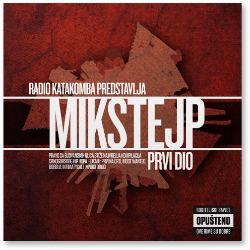 Laza Kreativ Music records cover DEESIGNS - VARIOUS ARTISTS print layout design